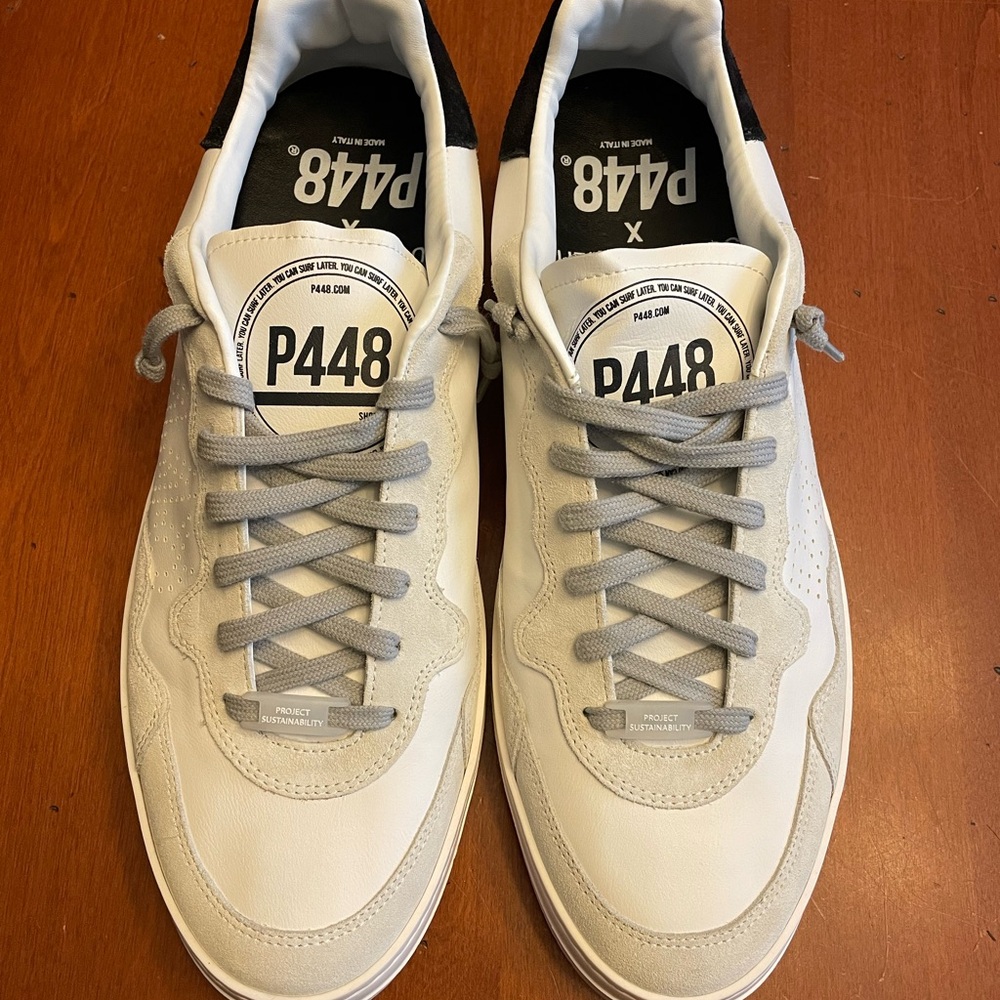 P448 Men’s Sneakers – Size 47 / US 13 (Like New, Made in Italy)